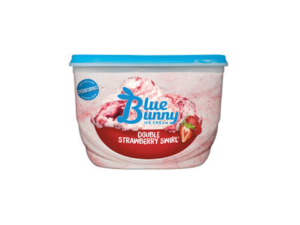 BLUE BUNNY DOUBLE STRAWBERRY