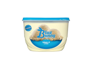 BLUE BUNNY ICE CREAM VANILLA B
